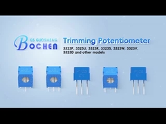 3323 Series 0.5W 1k 2k 5k 10k 20k 50k ohms Single Turn Cermet Trimmer Potentiometer