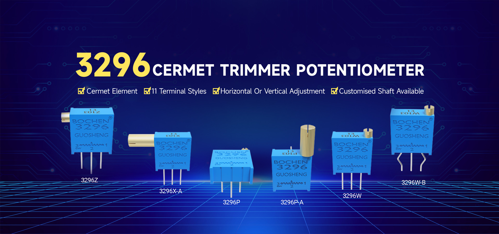 quality Trimmer Potentiometer factory
