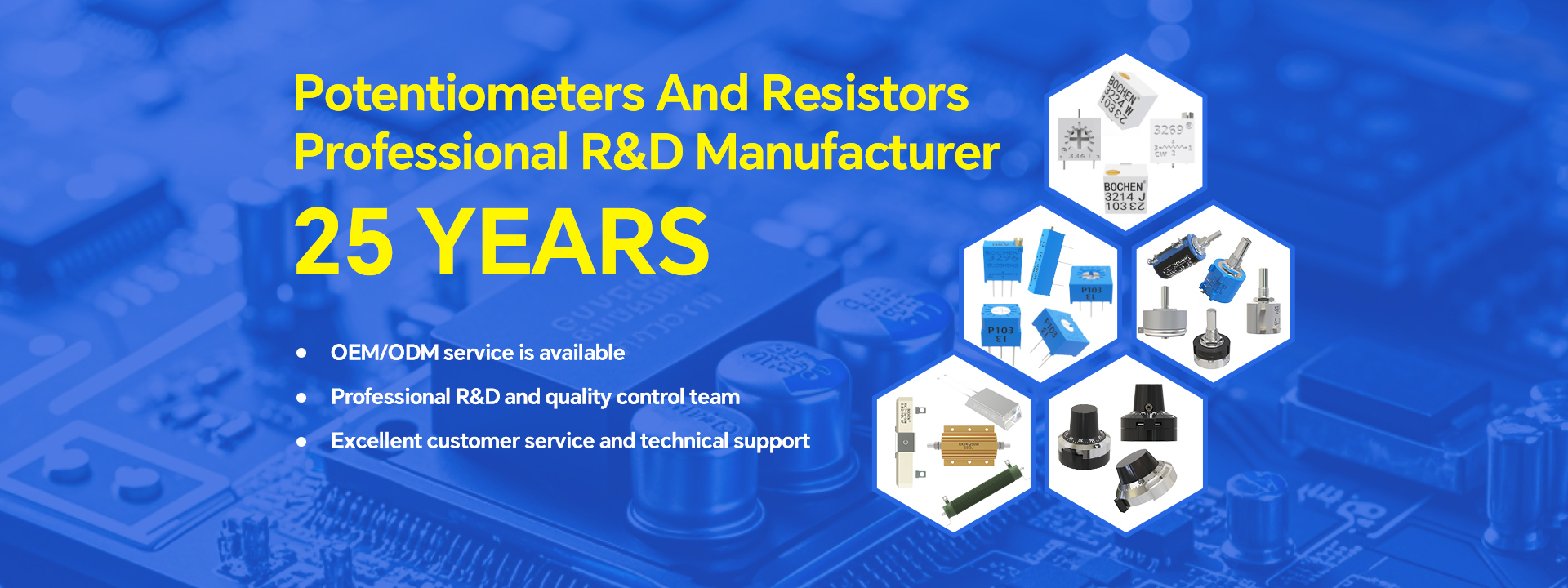 quality Trimmer Potentiometer factory