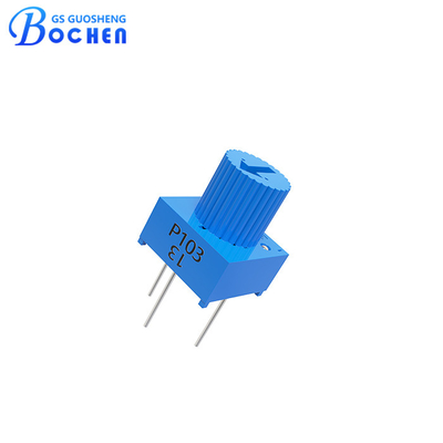 Square Through Hole Single Turn Cermet Trimmer Precision Potentiometer 3362 0.5w 10Ω To 5MΩ 1/4˝
