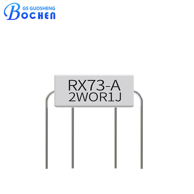 Encased Wire Wound Ceramic Resistor 2w 0.01 Ohm To 10 Ohm RX73-A