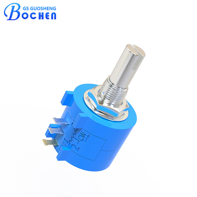 Wirewound Element Type 3590S Potentiometer with 10 Turns and Nominal Resistance of 100Ω-100KΩ