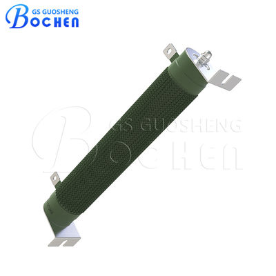 50w-2500w 100 Ohm Brakinng Variable Wire Wound Resistor Flameproof Tubular Ceramic Core